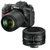 尼康（Nikon）D7200单反双头套机（ 18-105mm f/3.5-5.6G镜头 +50 F1.8D 镜头）(套餐八)