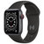 Apple Watch Series 6智能手表 GPS+蜂窝款 40毫米 深空灰色铝金属表壳 黑色运动型表带 M06P3CH/A