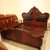 红木家具欧式1.8米双人红木床实木床带床头柜非洲红花梨木
