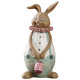 莎芮 创意情侣兔家居复古摆件浪漫温馨橱窗桌面装饰摆设树脂工艺品(LX-15029-A)