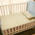 爱娜麻麻儿童亚麻棉婴儿凉席坐垫宝宝床垫方格子幼儿园婴儿床床席子(绿白格 70cm*120cm)