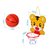 【彼优比】儿童卡通篮球板 户外室内悬挂篮球架 运动体育投篮玩具(黄色)