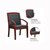巢湖华美办公椅会议椅HM-Y22橡木大软包椅(黑色 橡木大软包椅)