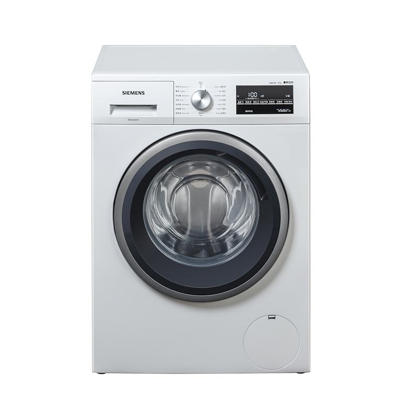 西门子(Siemens)XQG100-WM12P2602W白 10kg 滚筒洗衣机 BLDC变频电机 大容量 加速节能 质感系统 低耗节能