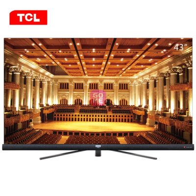 TCL 43C6 43英寸 64位34核人工智能哈曼卡顿