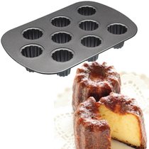 英国食品不粘涂层烤盘甜甜圈蛋糕模具揉面垫饼干模具披萨盘冷却架(9连 默认版本)