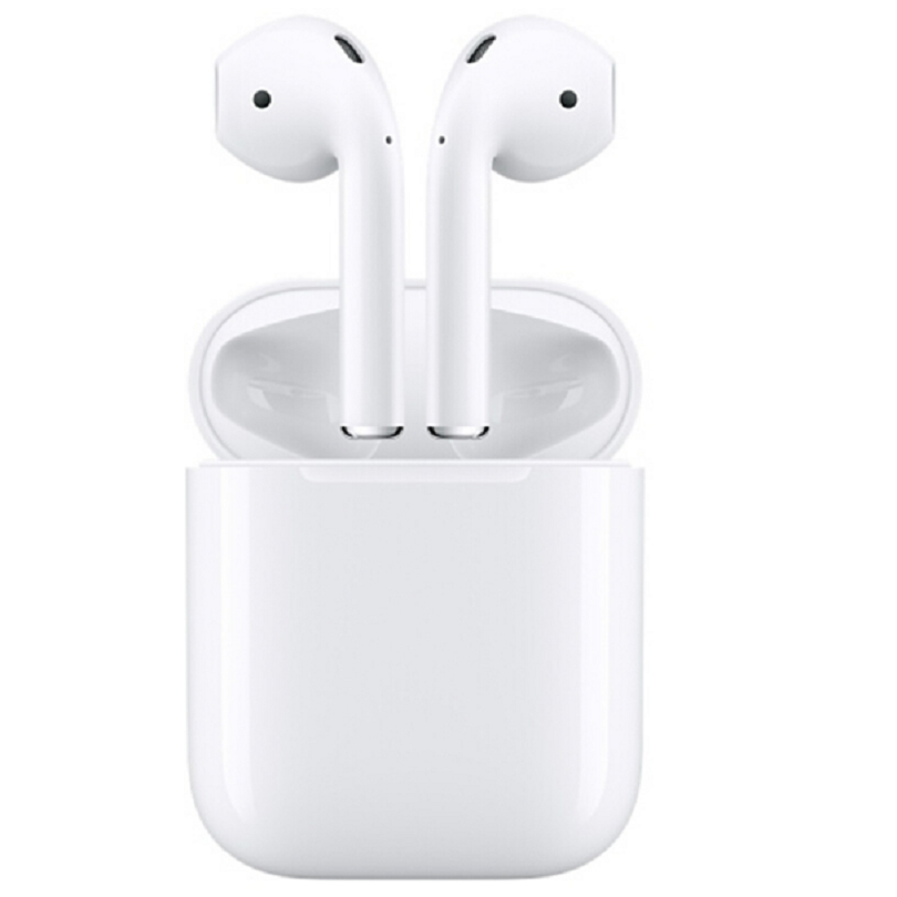 Apple AirPods 配无线充电盒 Apple苹果蓝牙耳机二代(有线充电)
