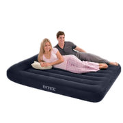 美国INTEX 66768双人内置枕头充气床垫 气垫床 午休床 空气床(本款+车载家用电泵)