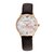 阿玛尼（ARMANI）手表防水 简洁皮带石英表 怀旧经典设计复古女表AR1601