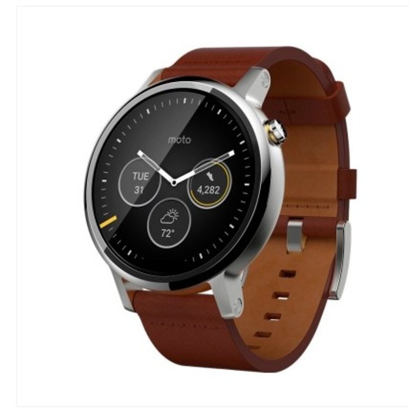 摩托罗拉(motorola)360二代2 moto 360l 360s智能手表(国行(46)mm 银