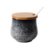 创意日式油盐罐调味罐佐料调料盒 陶瓷辣椒盅调味瓶单个家用厨房(宝石蓝   调味罐单个（7.8*8cm） 默认版本)