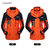 CaldiceKris(中国CK)男女三合一可拆卸两件套情侣防风保暖户外冲锋衣 CK-FSQH8798(桔色 4XL)