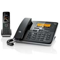 GIgaset来电显示电话机家庭办公中文菜单录音大按键大音量C810A黑
