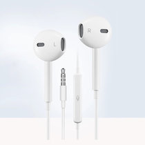 苹果12耳机iPhone7/8/plus/XR耳机线控重低音耳机11(圆头耳机)