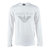 阿玛尼Armani Jeans男式T恤 印花圆领长袖纯棉t恤90662(白色 M)