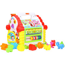 汇乐玩具益智玩具趣味小屋塑料739 婴儿宝宝早教启蒙积木电子琴音乐玩具