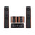 HiVi惠威D3.2MKII家庭影院无源音箱系统5.0声道木箱影院(五件套)(胡桃木色)