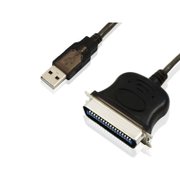 优越者Y-120 USB转1284并口CN36数据打印线 （1.5米）
