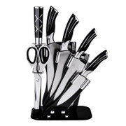 张小泉孔雀尾厨房菜刀具组合套刀七件套 剪刀D30150100