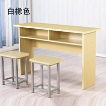 免漆板办公桌课桌条桌工作台学习桌WB-003(1.2米普通款屏风桌)