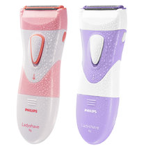 飞利浦 （PHILIPS）HP6306 多功能美容剃毛器 有粉色和紫色两种颜色 干湿两用 人体工学设计 安全体毛系统