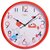 康巴丝时尚创意客厅钟表挂钟静音简约时钟C2246(红卡通)