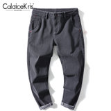 CaldiceKris （中国CK）2021秋季新款宽松型简约休闲牛仔裤 CK-FS6631