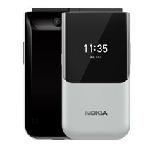 诺基亚 NOKIA 2720 移动联通电信三网4G  双卡双待 翻盖手机 wifi热点备用手机(灰色)