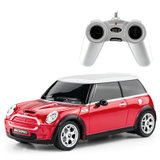 rastar/星辉 宝马mini遥控车儿童玩具礼物1:24跑车仿真汽车模型（新美）(红色)