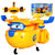 奥迪双钻 超级飞侠变形机器人 *儿童玩具 滑行小飞机动漫仿真模型玩具(感应发声机多多710420)