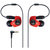 铁三角(audio-technica) ATH-IM70 入耳式耳机 双动圈驱动器 硬质树脂外壳 红色