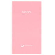索尼（Sony） CP-V10A移动电源10000毫安 超薄聚合物便携迷你手机通用充电宝(粉色 标配)