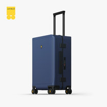 LEVEL8行李箱拉杆箱登机箱20英寸德国PC箱体男女旅行箱蓝色 国美超市甄选