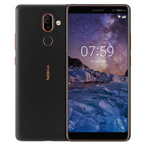 诺基亚（NOKIA） 7 Plus 全面屏游戏手机 高端商务智能手机 支持NFC  全网通4G移动电信联通(黑色 官方标配)