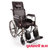 鱼跃(YUYUE)YUWELL轮椅车H059B 普通轮椅脚踏板可拆缷高靠背半躺带餐板加厚坐垫加宽轮椅大轮稳固豪华舒适(黑色而 1台)