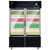 中冷（ZL）展示柜立式上冷藏下冷冻饮料柜保鲜柜水果保鲜柜啤酒柜冰箱厨房柜冷柜 商用展示柜海鲜柜冰柜熟食柜(LCD-868双温868升)