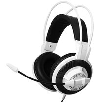 硕美科（SOMIC） G925 头戴式电脑耳麦 电竞游戏耳机 带线控 白色