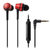 Audio Technica/铁三角 ATH-CKR50iS 手机通话线控带麦入耳式耳机(红)