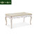 卡富丹 实木餐桌桌椅组合 欧式小户型长方形6人餐厅吃饭大桌子T510(白色 大理石面餐桌)
