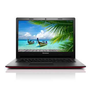 联想(lenovo)s415 14寸笔记本电脑 e1-2100 4g 500g 1g独显 棕色(套餐