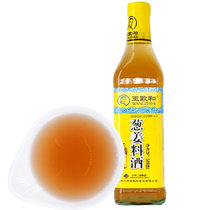 王致和葱姜料酒500ml厨房烹饪黄酒调味品 中华老字号