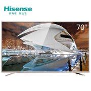 海信(hisense) LED70MU7000U 70英寸 4K超高清 平板电视 ULED超画质 智能 香槟金