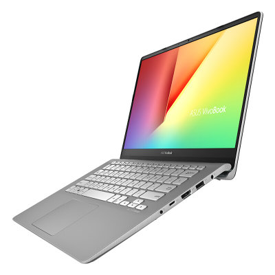 华硕（ASUS）灵耀S 2代 S4300UN 14寸 轻薄三面微边办公笔记本电脑 i7-8550U/8G/256G 定制(银灰色)