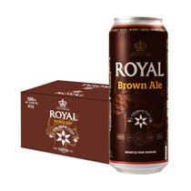皇家皇室御用 ROYAL皇家棕啤酒500ml*12听/箱 丹麦进口