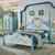 拉斐曼尼 SHA002 主卧室家具美式乡村实木床田园欧式床公主床手绘双人床(1.8m*2.0m)