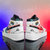 迈凯恩品牌篮球鞋 aj空军一号冬季新款学生电玩像素高帮板鞋青少年韩版百搭运动潮鞋(白色 39)