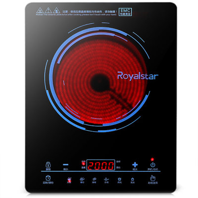 荣事达（Royalstar）DTL20A10电陶炉(无辐射健康火智能烹饪远红外炉，无辐射，不挑锅具，健康厨房电器)