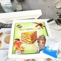 俄罗斯风味宗提拉米苏千层蛋糕蛋糕生日蛋(12拼保温箱发货冰袋一盒 默认版本)