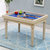 青蕾实木沙盘桌儿童游乐园沙桌玩具桌游戏积木桌手工桌简易学习桌(原木60*60*55 升级款)