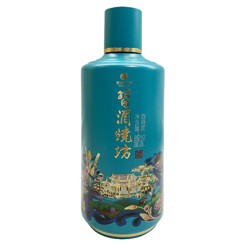 国美自营 习酒53度习酒烧坊酱香型白酒500ml【图片